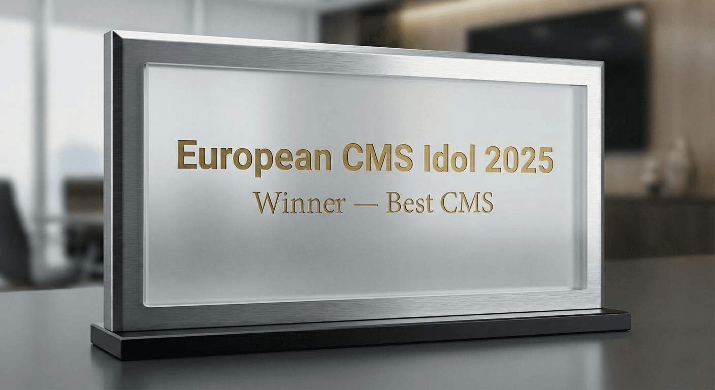React Bricks won the European CMS Idol Award 2025