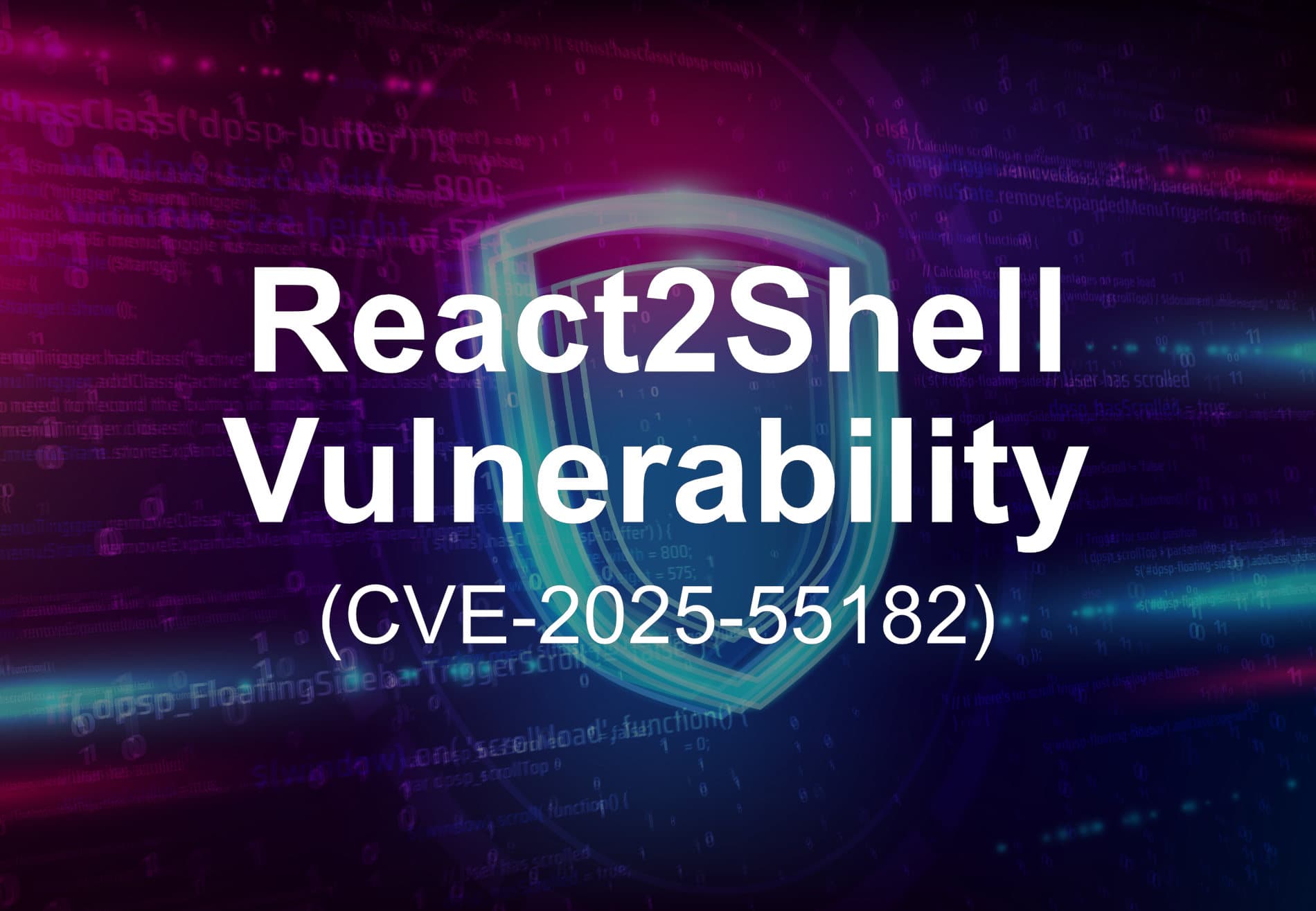 How to fix React2Shell Vulnerability